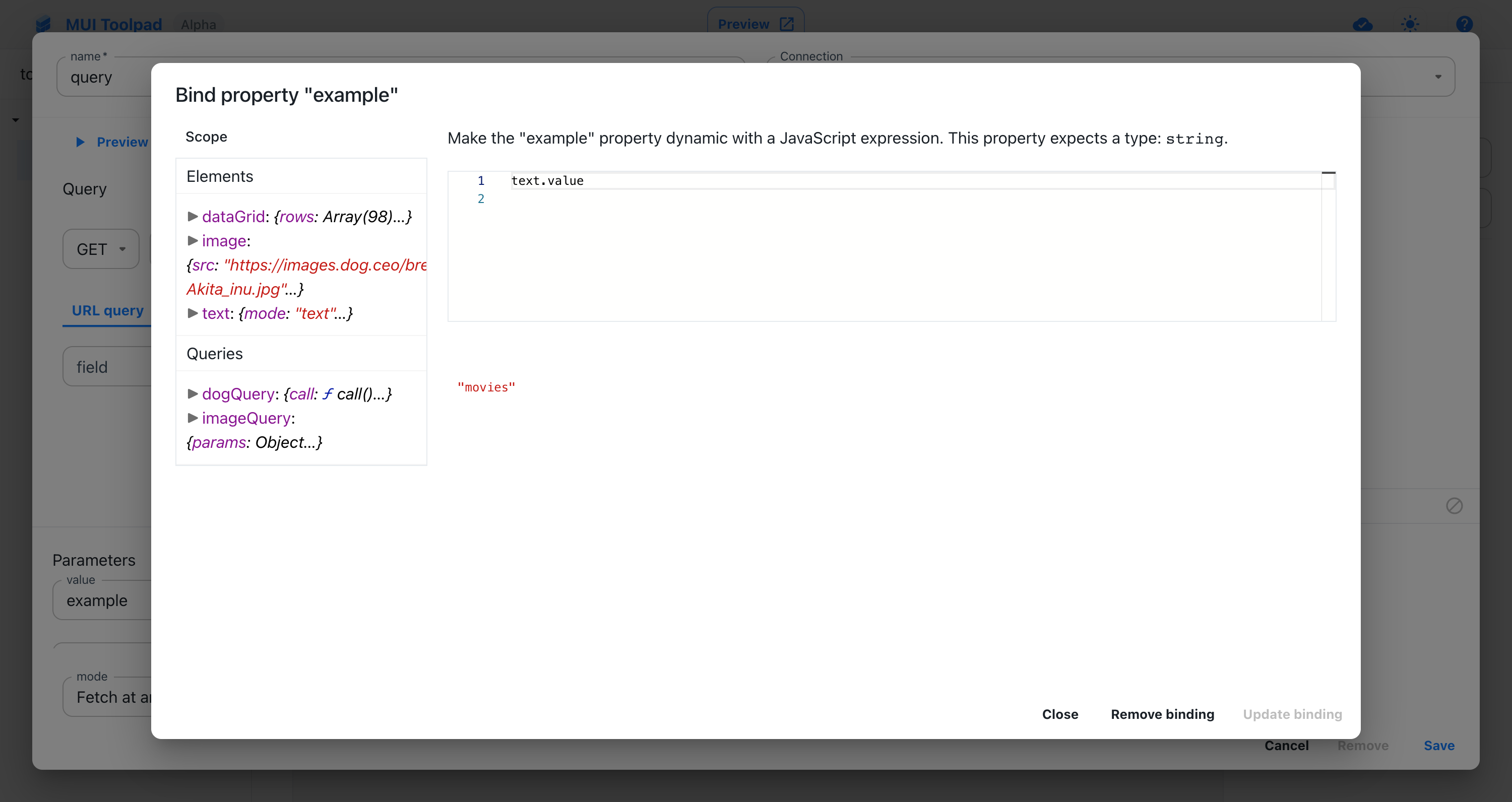 HTTP Request parameter