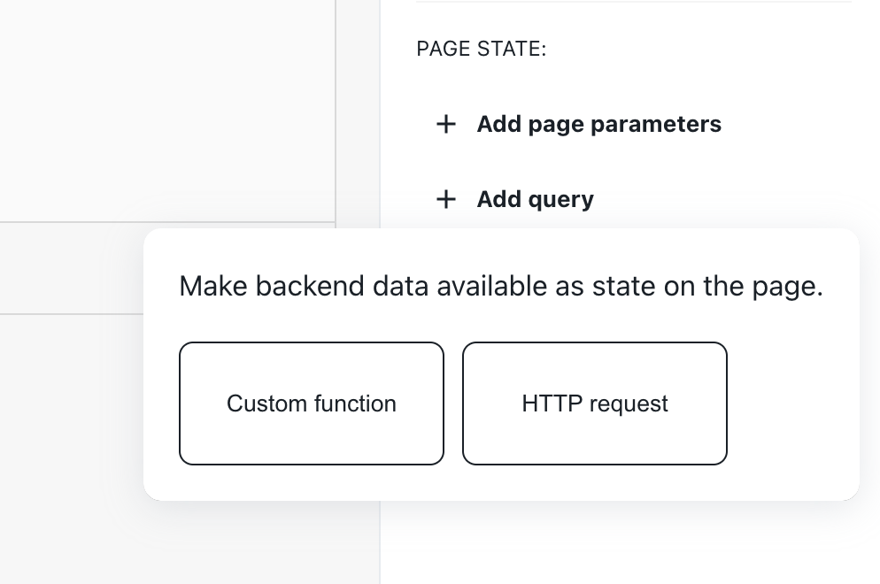 Choose HTTP request